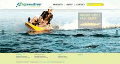 Desktop Screenshot of hydraride.com